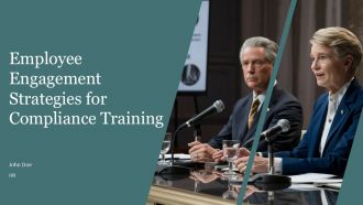 Employee Engagement Strategies For Compliance Training PPT Information AT