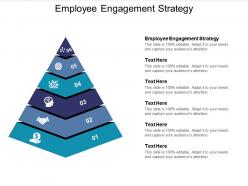 Employee engagement strategy ppt powerpoint presentation slides show cpb