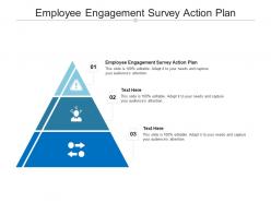 Employee engagement survey action plan ppt powerpoint presentation professional smartart cpb
