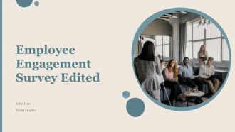 Employee Engagement Survey Edited PPT Graphics ACP