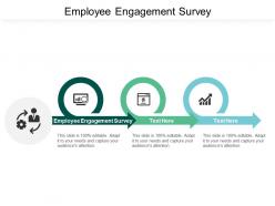 Employee engagement survey ppt powerpoint presentation gallery slides cpb