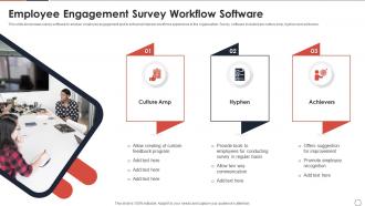Employee Engagement Survey Workflow Software