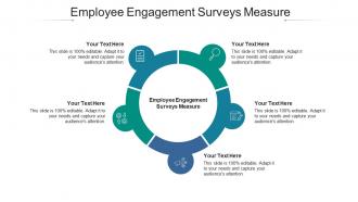 Employee engagement surveys measure ppt powerpoint presentation infographic template cpb