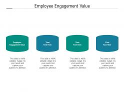 Employee engagement value ppt powerpoint presentation summary design inspiration cpb