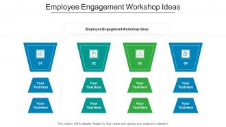 Employee Engagement Workshop Ideas Ppt Powerpoint Presentation Slides Pictures Cpb