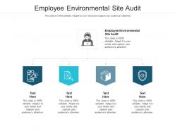 Employee environmental site audit ppt powerpoint presentation infographic template tips cpb