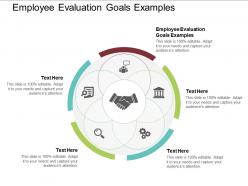 Employee evaluation goals examples ppt powerpoint presentation outline icons cpb