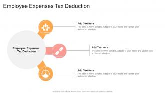 Employee Expenses Tax Deduction In Powerpoint And Google Slides Cpb