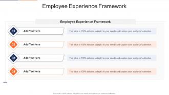 Employee Experience Framework In Powerpoint And Google Slides Cpb