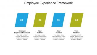 Employee experience framework ppt powerpoint presentation file images cpb