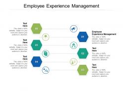 Employee experience management ppt powerpoint presentation summary graphics cpb