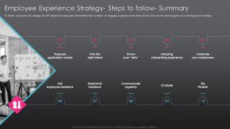 Employee experience strategy developing employee experience strategy organization