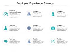 Employee experience strategy ppt powerpoint presentation professional clipart cpb