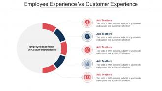 Employee Experience Vs Customer Experience Ppt Powerpoint Presentation Show Cpb
