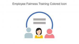 Employee Fairness Training Colored Icon In Powerpoint Pptx Png And Editable Eps Format