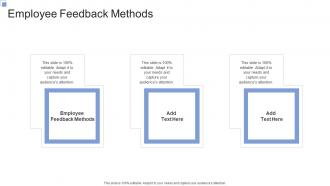 Employee Feedback Methods In Powerpoint And Google Slides Cpb