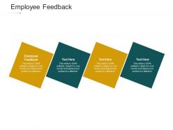 Employee feedback ppt powerpoint presentation slides graphics tutorials cpb