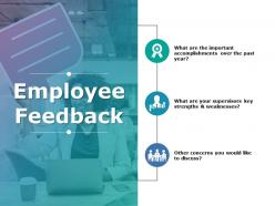 Employee feedback ppt show graphics template