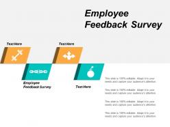 Employee feedback survey ppt powerpoint presentation slides demonstration cpb