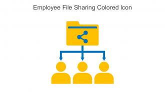 Employee File Sharing Colored Icon In Powerpoint Pptx Png And Editable Eps Format