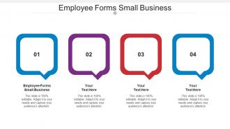 Employee Forms Small Business Ppt Powerpoint Presentation File Example Introduction Cpb