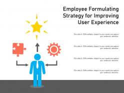 Employee Formulating Strategy For Improving User Experience