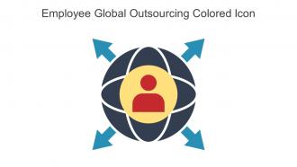Employee Global Outsourcing Colored Icon In Powerpoint Pptx Png And Editable Eps Format