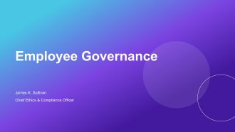 Employee Governance PPT Slides VA