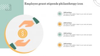 Employee Grant Stipends Philanthropy Icon