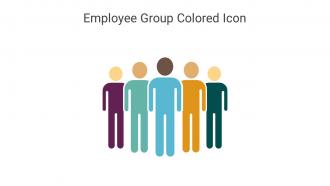 Employee Group Colored Icon In Powerpoint Pptx Png And Editable Eps Format