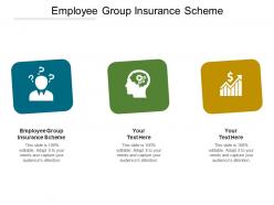 Employee group insurance scheme ppt powerpoint presentation inspiration tips cpb