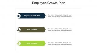 Employee growth plan ppt powerpoint presentation infographics diagrams cpb
