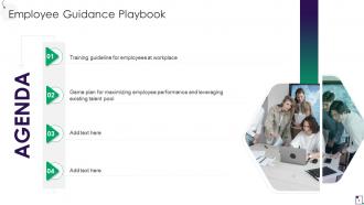 Employee Guidance Playbook Powerpoint Presentation Slides