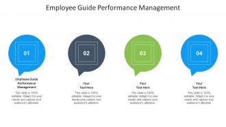 Employee Guide Performance Management Ppt Powerpoint Presentation Portfolio Influencers Cpb