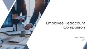 Employee Headcount Comparison PPT Guidelines AT