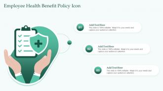 Employee Health Benefit Policy Icon