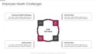Employee Health Challenges In Powerpoint And Google Slides Cpb