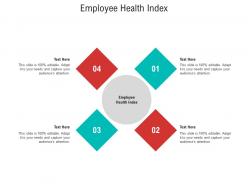 Employee health index ppt powerpoint presentation model microsoft cpb