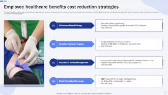 Employee Healthcare Benefits Cost Reduction Strategies