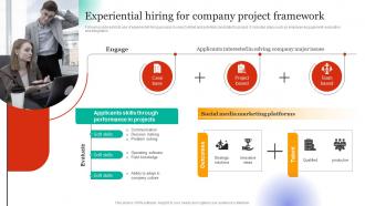 Employee Hiring For Selecting Experiential Hiring For Company Project Framework