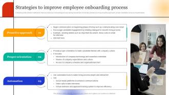 Employee Hiring For Selecting Strategies To Improve Employee Onboarding Process
