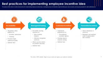 Employee Incentive Ideas PowerPoint PPT Template Bundles Adaptable Graphical