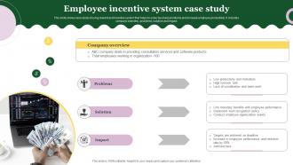 Employee Incentive System Case Study