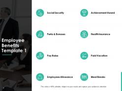 Employee Incentives Powerpoint Presentation Slides