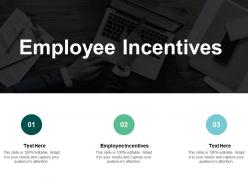 Employee incentives ppt powerpoint presentation slides mockup cpb