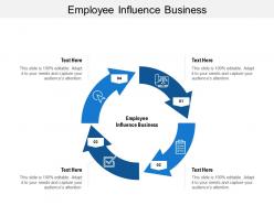 Employee influence business ppt powerpoint presentation ideas guide cpb