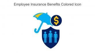 Employee Insurance Benefits Colored Icon In Powerpoint Pptx Png And Editable Eps Format