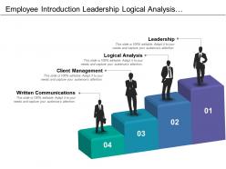 Employee introduction leadership logical analysis client management
