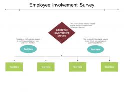 Employee involvement survey ppt powerpoint presentation file maker cpb
