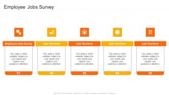 Employee Jobs Survey In Powerpoint And Google Slides Cpb